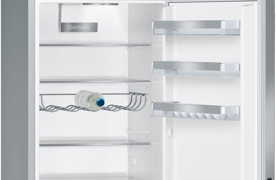 Siemens KG39EALCA Kühl-Gefrier-Kombination 201 x 60 cm, Metall-Optik 