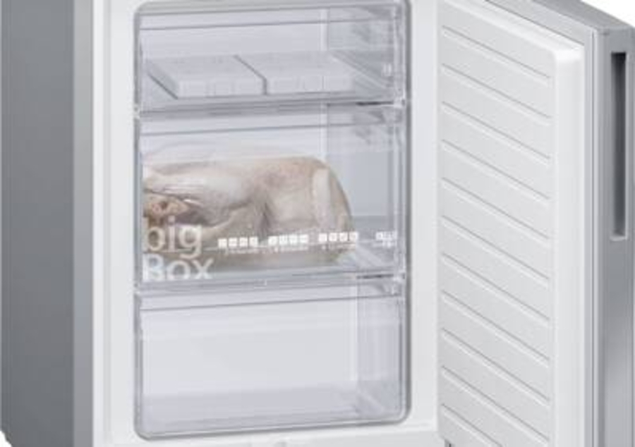 Siemens KG39EALCA Kühl-Gefrier-Kombination 201 x 60 cm, Metall-Optik 