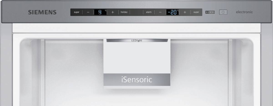 Siemens KG39EALCA Kühl-Gefrier-Kombination 201 x 60 cm, Metall-Optik 