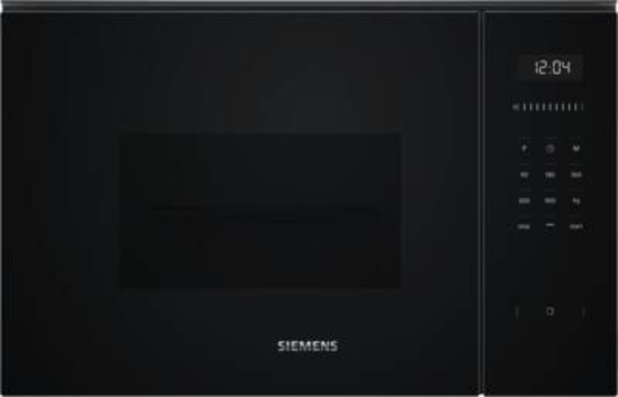 Siemens BE555LMB1 Mikrowelle Einbau 60 cm mit Grill Schwarz