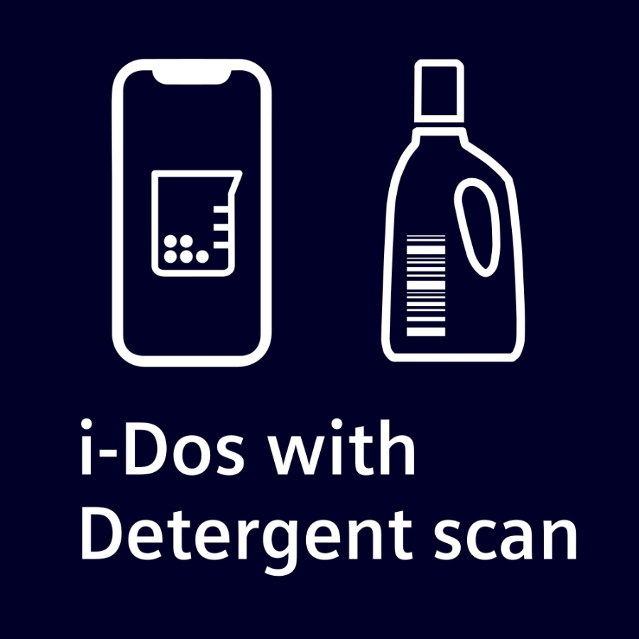 Siemens WG56B2A41 Waschmaschine 10 kg 1600 U/min mit I-DOS Weiss