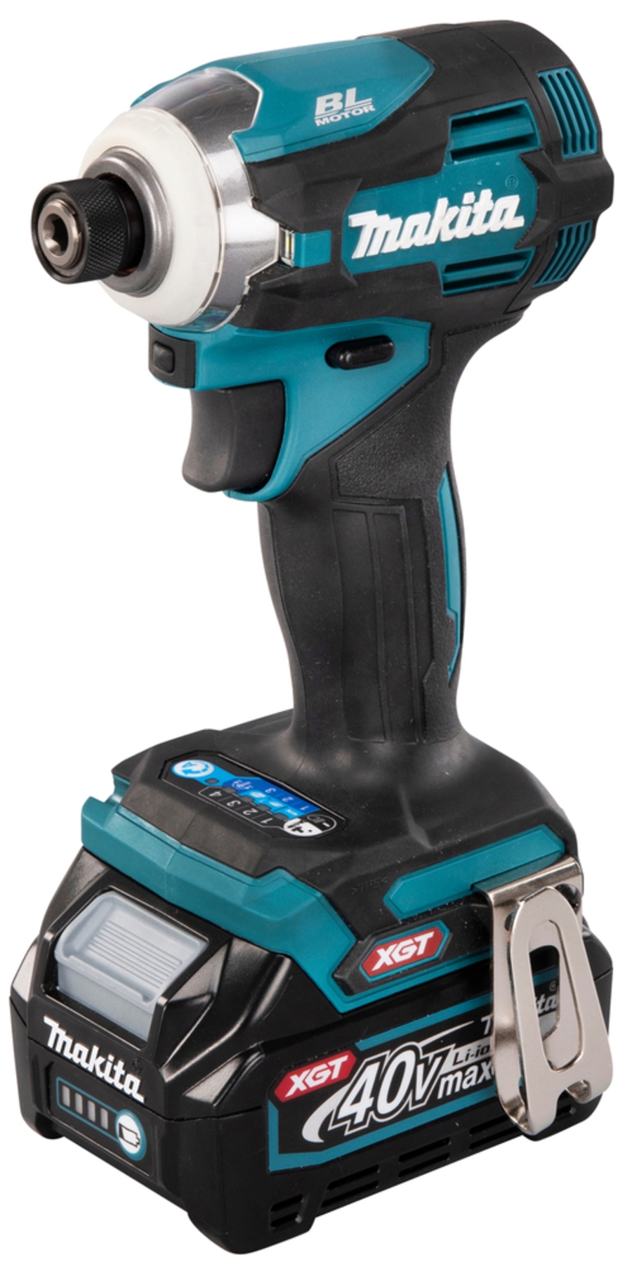 Makita DK0128G601 Akku-Spezialset XGT 40 V max  Lieferung inkl. Transporttasche, zwei 4,0 Ah Akkus mit Kappe