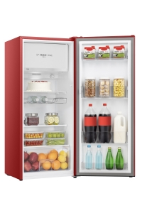 Hisense RR220D4BRE Kühlschrank mit Gefrierfach 165L Rot Gerätemaße (HxBxT):126,50 x51,5 x51,4 cm