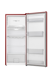 Hisense RR220D4BRE Kühlschrank mit Gefrierfach 165L Rot Gerätemaße (HxBxT):126,50 x51,5 x51,4 cm
