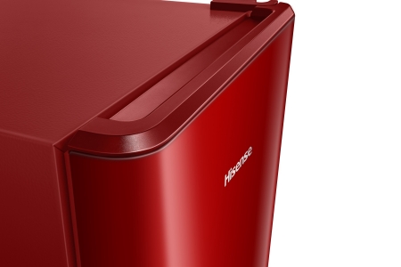 Hisense RR220D4BRE Kühlschrank mit Gefrierfach 165L Rot Gerätemaße (HxBxT):126,50 x51,5 x51,4 cm