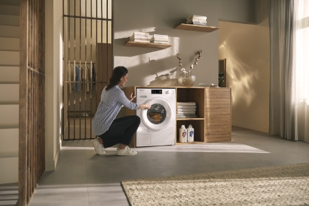 Miele WSA123 WCS Waschmaschine 1400U/min 8kg Active Lotosweiß