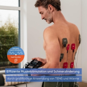 Beurer EM 89 TENS/EMS Heat Digital Massagegerät mit Wärmefunktion  