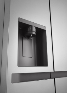 LG GSLC41PYPE  Side-by-Side NoFrost mit Wassertank 