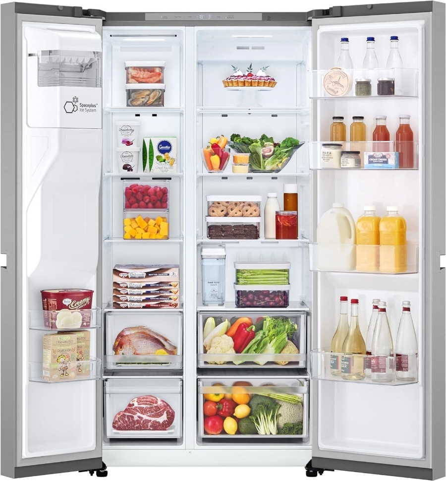 LG GSLC41PYPE  Side-by-Side NoFrost mit Wassertank 
