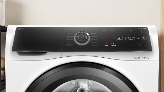 Bosch WNC254A40 Serie 8 Waschtrockner, 10.5/6 kg, 1400 U/min Weiss