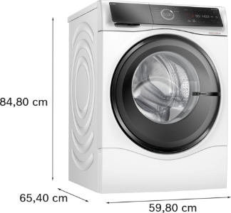 Bosch WNC254A40 Serie 8 Waschtrockner, 10.5/6 kg, 1400 U/min Weiss