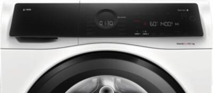 Bosch WNC254A40 Serie 8 Waschtrockner, 10.5/6 kg, 1400 U/min Weiss