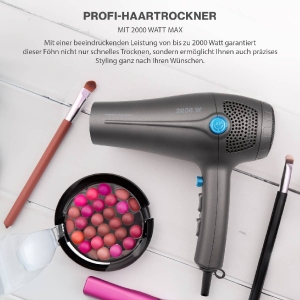 Proficare Profi-Haartrockner PC-HT 3020 anthrazit/blau 2000Watt