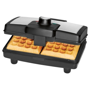Clatronic Waffelautomat WA 3606 schwarz/edelstahl 800 W 