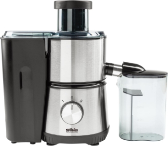 Silva Homeline AE 2340 Entsafter 400 W, schwarz/inox 350 ml Saftbehälter