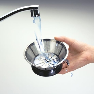 Silva Homeline AE 2340 Entsafter 400 W, schwarz/inox 350 ml Saftbehälter