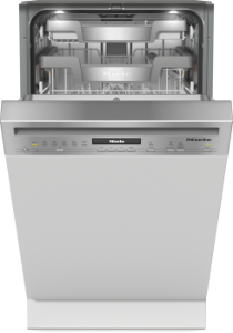Miele G5940 SCi Einbau-Geschirrspüler teilintegriert/CLST 45cm   edelstahl mit Besteckschublade