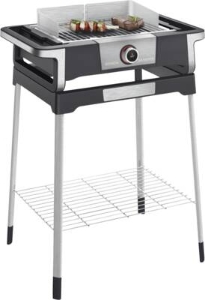 Severin PG 8118 SENOA DigitalBOOST S  Elektrogrill Schwarz-Silber