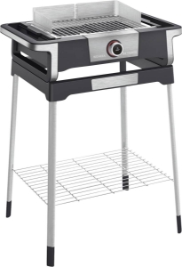 Severin PG 8118 SENOA DigitalBOOST S  Elektrogrill Schwarz-Silber