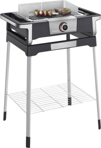Severin PG 8118 SENOA DigitalBOOST S  Elektrogrill Schwarz-Silber