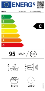 Miele TWC640WP EcoSpeed 8kg Wärmepumpen-Trockner  