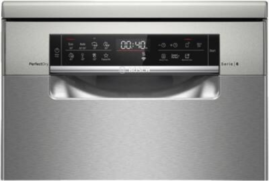 Bosch SPS6YMI14E Geschirrspüler Stand 45 cm Edelstahl  unterbaufähig mit Besteckschublade
