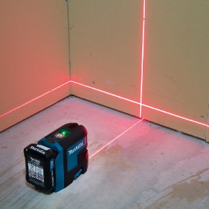 Makita SK105DZ Kreuzlinien-Nivellier Laser CXT 12 V max • 25 m