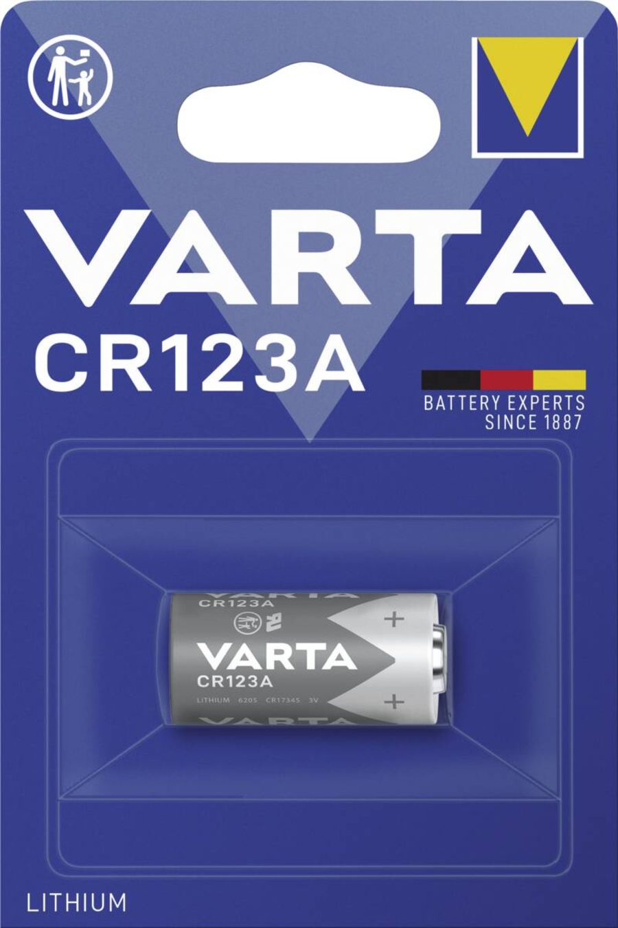 Varta CR 123 A Photo Lithium 