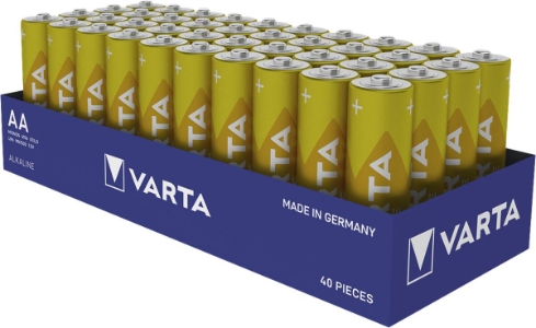 Varta Longlife 40er Pack AA Batterie 