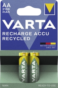 Varta RECHARGE ACCU Recycled AA 2100mAh Blister 2 