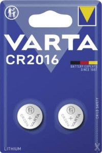 Varta CR 2016 Electronics 2-er Batterien 