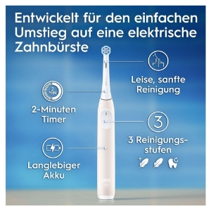 Oral-B iO Series 2 Elektrische Zahnbürste Calm Pink 