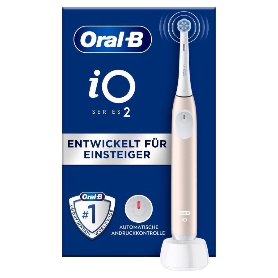 Oral-B iO Series 2 Elektrische Zahnbürste Calm Pink 