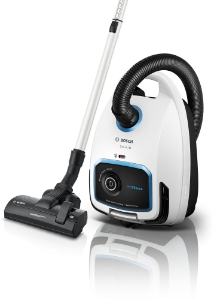 Bosch BGL6TSIL Serie 6, Staubsauger mit Beutel, ProSilence, Weiß 