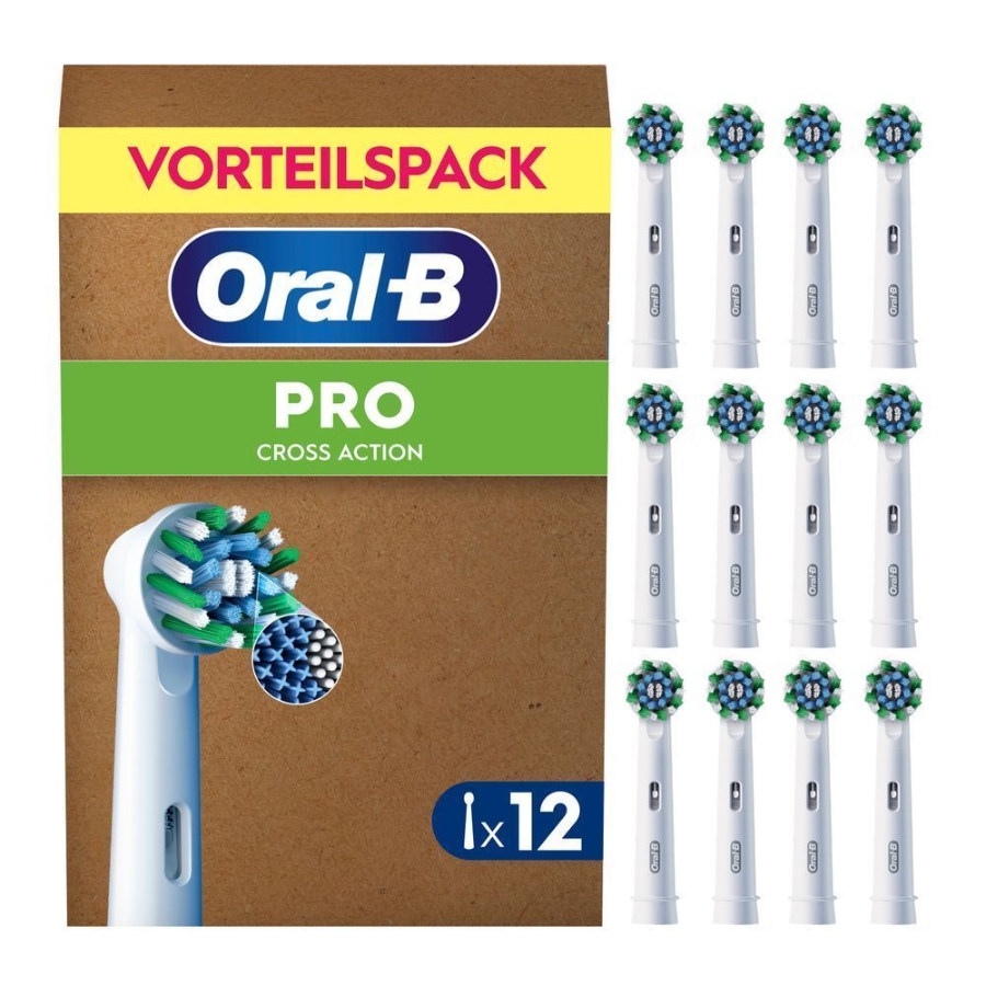 Oral-B Aufsteckbürsten Pro CrossAction 12er FFU 8006540859827