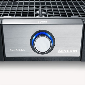 Severin PG 8113  Senoa Grill Barbecue inox 500° 