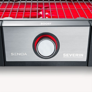 Severin PG 8113  Senoa Grill Barbecue inox 500° 