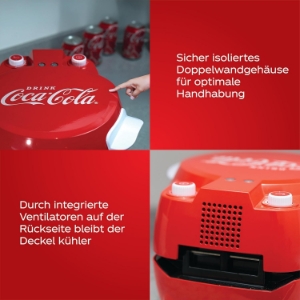 Coca-Cola SPM-800CC Perfekte Pizza in 3-5 Minuten | 30 cm Cordierit 400°C variable Temperatur