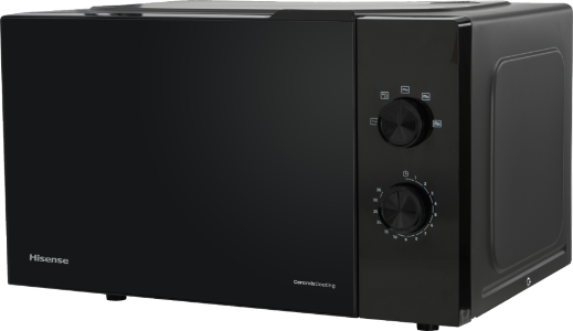 Hisense H23MOBP2H4 Mikrowelle 23 Liter Schwarz 800W