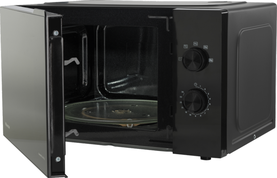 Hisense H23MOBP2H4 Mikrowelle 23 Liter Schwarz 800W