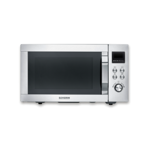 Severin MW 7918 Mikrowelle, 900 W, 25 L, Grill, Elektronik Air-Fryer-Funktion , inox