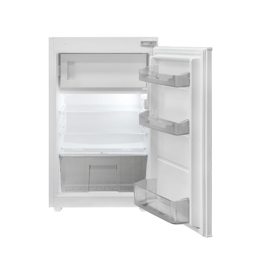 bkitchen EK 88.1 GF Einbau-Kühlschrank  mit  Gefrierfach 88 Nische, 112 L, D, 4*  Schlepptüre