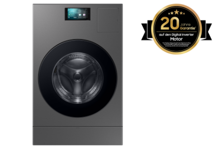 Samsung WD18DB8995BZT2 Waschtrockner 18/11 kg AI Waschen & Trocknen,App-Steuerung (Wi-Fi (WLAN)