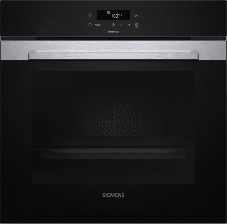 Siemens HQ372G0S3 iQ300, Einbau-Backofen mit Dampfunterstützung, 60 x 60 cm, Pyrolyse