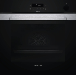 Siemens HR372G0S3 iQ300, Einbau-Backofen mit Dampfunterstützung, 60 x 60 cm, Edelstahl