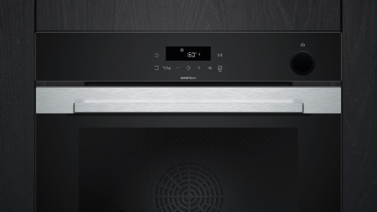 Siemens HR372G0S3 iQ300, Einbau-Backofen mit Dampfunterstützung, 60 x 60 cm, Edelstahl
