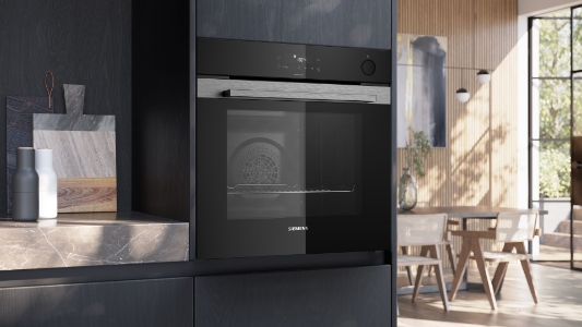 Siemens HR372G0S3 iQ300, Einbau-Backofen mit Dampfunterstützung, 60 x 60 cm, Edelstahl