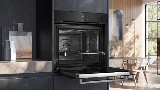 Siemens HR372G0S3 iQ300, Einbau-Backofen mit Dampfunterstützung, 60 x 60 cm, Edelstahl