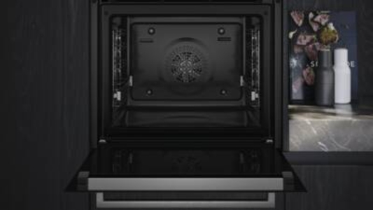 Siemens HR372G0S3 iQ300, Einbau-Backofen mit Dampfunterstützung, 60 x 60 cm, Edelstahl