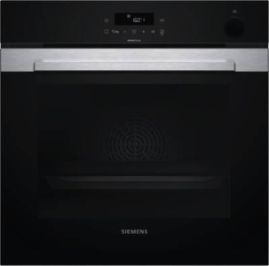 Siemens HR372G0S3 iQ300, Einbau-Backofen mit Dampfunterstützung, 60 x 60 cm, Edelstahl